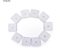 Lot De 10 Électrodes De Massage Pour Thérapie Numérique Tens, 5x5cm, Stimulateur Nerveuse, Confortable