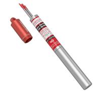 Lot de 10 électrodes de soudage TIG en tungstène 2 % thorié (rouge, WT20) 0,040"-5/32" x 7", Tungsten Electrode 2% Thoriated (Red, WT20), 1/16"x7" (1.6x175mm)