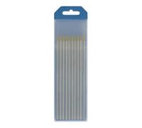 Électrode tungstène Lanthane WL15 diamètre 1,6 mm - or (AC/DC) - par 10 GYS