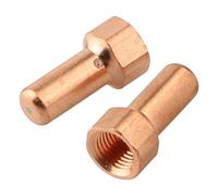 Lot de 10 électrodes plasma et buse pour lampe torche Unimig Cut 45 SC80 - Électrode SC8004 + buse 51310.12, ouverture de 0,2 mm, cuivre