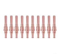 Lot de 10 électrodes plasma pour 9-8215 compatibles avec torche consommables en métal de qualité supérieure pour acier au carbone, acier inoxydable, aluminium, cuivre