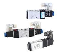 Lot de 10 électrovannes de commande pneumatique 4 V 5 voies 2 positions 5 voies 3 positions (4V310-10, AC220V)