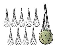 Lot de 10 élingues de pastèque en Filet de pour Treillis - Filet de Soutien de Fruits Robuste pour récolte, Jardinage, Cour agricole, verger surélevé