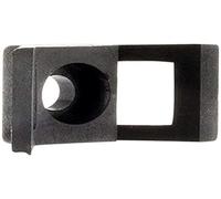 Lot de 10 embases à visser - Noir - Zenitech