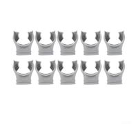 Lot de 10 embouchures de plongée pour régulateur de plongée en silicone résistant à l'abrasion et conformité optimisée des lèvres (D)