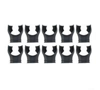 Lot de 10 embouts buccaux de plongée en silicone, embouts de rechange antidérapants pour régulateur de snorkeling, accessoires résistants à l'abrasion pour Scuba et plongée avec tuba, noir/blanc/gris