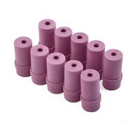 Lot de 10 embouts de buse en céramique pour sablage et travail des métaux (5 mm)