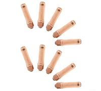 Lot de 10 embouts de contact compatibles avec le gaz de soudure Bernard Centerfire MIG, avec pointe conique et design de verrouillage anti-desserrage pour une durée de vie prolongée (T-052)