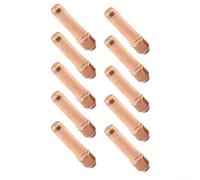 Lot de 10 embouts de contact compatibles avec le gaz de soudure Bernard Centerfire MIG, avec pointe conique et design de verrouillage anti-desserrage pour une durée de vie prolongée (T-030)