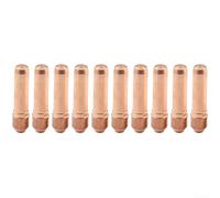Lot de 10 embouts de contact compatibles avec le gaz de soudure Bernard Centerfire MIG, avec pointe conique et design de verrouillage anti-desserrage pour une durée de vie prolongée (T-062)