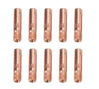 Lot de 10 embouts de contact MB15 15AK en cuivre conçus pour résister aux hautes températures et à la friction dans le soudage (0,6 mm)