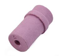 Lot de 10 embouts de sablage en céramique pour siphon à air, pointe de sablage industrielle abrasive de rechange pour sablage 5 mm
