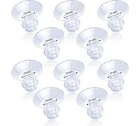 Lot de 10 embouts de téterelle en silicone de 13/15/17/19/21 mm, compatibles avec les tire-laits Medela/Spectra/TSrete/Momco.