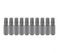 Lot de 10 embouts de tournevis Torx 1/4" pour électricien et mécanicien