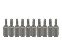Lot de 10 embouts de tournevis Torx Longueur 25 mm pour électricien, mécanicien et travaux de réparation ()
