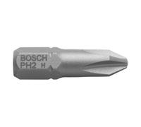 Lot de 10 embouts de vissage Extra-dur Phillips PH1 à queue 6 pans mâle 1/4" Longueur 25 mm BOSCH 2607001509