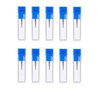 Lot de 10 embouts diamantés de rechange pour stylo de gravure électrique sans fil pour graver la pierre, les bijoux, le verre, le métal