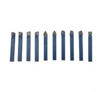 Lot de 10 embouts en carbure pour tournage et soudage, conçus pour une utilisation CNC et ordinaire