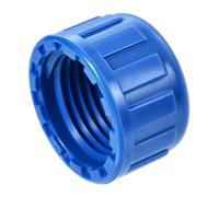 Lot de 10 embouts filetés femelles en PVC, raccords de tuyaux 1/2PT et 3/4PT for l'étanchéité des joints et des tuyaux - Raccords en PVC durables(Blue,3/4PT)