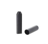 Lot de 10 embouts thermorétractables en polyoléfine étanches pour sécuriser l'extrémité du câble pour la protection et l'isolation électrique (8 × 30 mm)