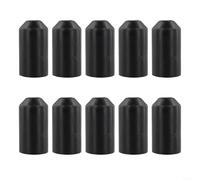 Lot de 10 embouts thermorétractables pour une protection durable des câbles (30 × 55 mm)