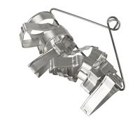 Lot de 10 emporte-pièces de Noël sur cintre Zenker Emporte-pièces