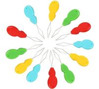Lot de 10 enfile-aiguilles en forme de gourde faciles à insérer à la main, utilisés pour la couture à la main et la réparation de vêtements, couleurs assorties conçues pour raccommoder des vêtements
