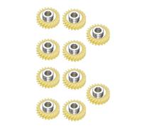 Lot de 10 engrenages à vis sans fin for mélangeurs W10112253, compatibles avec les mélangeurs Whirlpool et KitchenAid, remplace les références 4162897, 4169830 et AP4295669