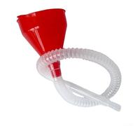 Lot de 10 entonnoirs de ravitaillement télescopiques, design anti-goutte pour verser sans désordre, plastique léger pour l'entretien de la voiture et du jardin