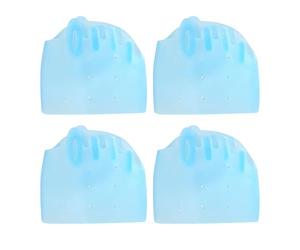 Lot de 10 entretoises flexibles pour les orteils - Correcteur de marteau - Titre de produit pour la liste des séparateurs orthopédiques - Kit de soulagement de bunion - Contient cinq trous avant en