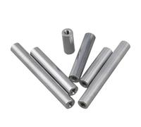 Lot de 10 entretoises rondes en aluminium anodisé coloré, M2.5, avec écrou d'extension(Red,22MM_M2.5(D4))