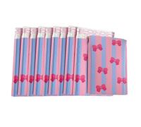 Lot de 10 enveloppes à bulles élégantes avec nœud en ruban pour livraison express recyclables