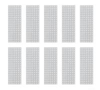 Lot de 10 enveloppes thermorétractables transparentes pour pêche à la carpe avec perforations pour fuites de saveur conçues pour appâts de 8 à 32 mm et faciles à appliquer (M# 35 x 100 mm)