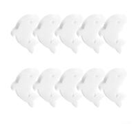 Lot de 10 éponges absorbantes d'huile pour piscines et jacuzzis - Élimine efficacement les écumes et la crème solaire, eau réutilisable pour nettoyant de surface pour spa (A)