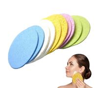Lot de 10 éponges compressées en cellulose naturelle pour le visage pour esthéticienne