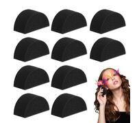 Lot de 10 éponges de peinture pour le visage - 10 petites éponges semi-circulaires avec gouttes d'eau | Nager avec des gouttes d'eau pour peindre une éponge humaine, peindre une éponge pour artistes