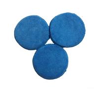 Lot de 10 éponges de polissage pour voiture, 12,7 cm en microfibre pour le nettoyage et le nettoyage