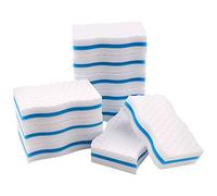 Lot de 10 éponges magiques en mélamine très épaisse de qualité supérieure, pour nettoyer les traces sur les terrasse, dans la cuisine, la salle de bains, les sols et les murs