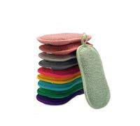 LOT DE 10 éponges nettoie-tout - CLEVER SPONGE - Venteo - Multicouleur - Eponges double-face - toutes surfaces/Lavable en machine 17cm 0.18 kg