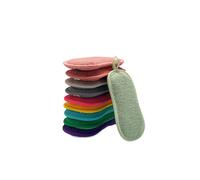 LOT DE 10 éponges nettoie-tout - Venteo - Multicouleur - Eponges double-face - toutes surfaces/Lavable en machine