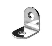 Lot de 10 équerres de chaise inox HETTICH, L.20 mm x l.15 mm x H.2 cm
