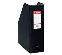 Lot de 10 - Esselte Porte-revues Vivida dos 10 cm - Noir