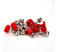 Lot de 10 et 20 détecteurs de cloche pour canne à pêche en mer de nuit Fonction anti-chute pour des configurations sécurisées de canne à pêche (A-10 pièces)