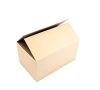 Lot de 10 et 20 grandes boîtes de déménagement avec poignées. Dimensions : 50 x 30 x 30 cm en matériau carton. Boîtes de déménagement 10 Unidades