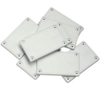 Lot de 10 étiquettes de palette FONGWAH UHF 75 x 45 mm, puce Ucode 9, 860-960 MHz, pour caisses de stockage, gestion des actifs