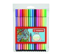 STABILO Pen 68 stylo-feutre Multicolore 15 pièce(s)