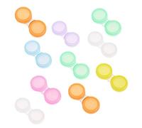 Lot de 10 étuis de rangement pour lentilles L + R - Accessoires de voyage