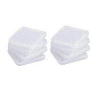 Lot de 10 étuis de rangement universels transparents pour cartes SD SDHC et composants informatiques