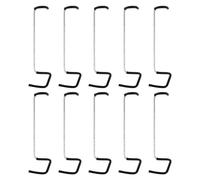 Lot de 10 extracteurs de branches d'arbre fruitier, outil de pliage avec manchon de protection, fil de fer, manchon en caoutchouc, support pour lissage, agriculture, entretien du sol, compostage