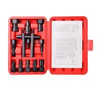 Lot de 10 extracteurs de roulement intérieur de moto, 8 à 25 mm, outil de retrait de roulement de roue, extracteur de roulement de roue, extracteur de roulement de roue, extracteur de moyeu de roue